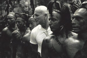 Ned with Apocalypto actors