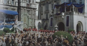 The set of The Three Musketeers